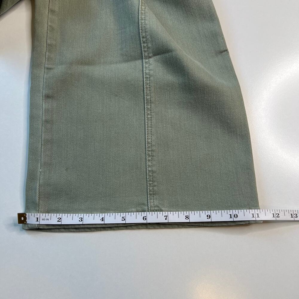 Judy Blue Greenwich High Rise Front Seam Stretch Denim Jean Women 22W Sage Green - Picture 9 of 16